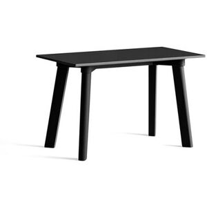 HAY CPH Deux 215 Bench 75x35x45 cm - Black Ink Lacquered Solid Beech/Ink Black Laminate