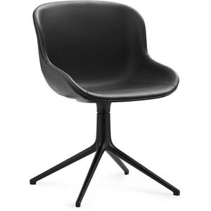 Normann Copenhagen Hyg Chair Swivel 4L SH: 46 cm - Alu Black