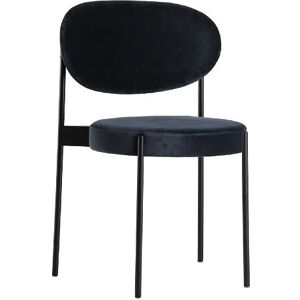 Verpan Series 430 Chair SH: 47 cm - Harald 182 Blue/Black