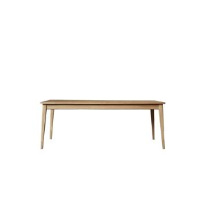 Andersen Furniture T10 Spisebord Med 2 Tillægsplader 200 x 95 cm - Eg / Hvid Pigmenteret
