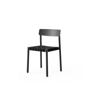 &Tradition TK1 Betty Chair SH: 47cm - Black/Black Linen