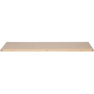 Haslev Tillægsplade Til 897 Spisebord 105 x 48 cm - Hvidolieret Massiv Eg