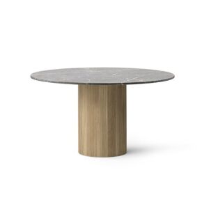 Vipp 494 Cabin Round Table Ø: 130 cm - Light Oak / Grey Marble