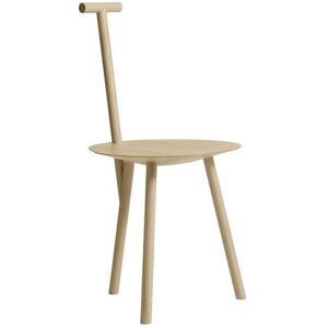 PLEASE WAIT to be SEATED Spade Chair SH: 45 cm - Natural Ash