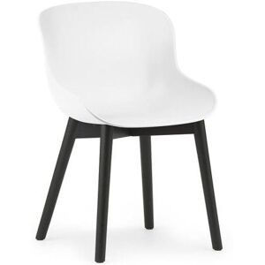 Normann Copenhagen Hyg Spisebordsstol SH: 46 cm - Hvid/Sort Eg