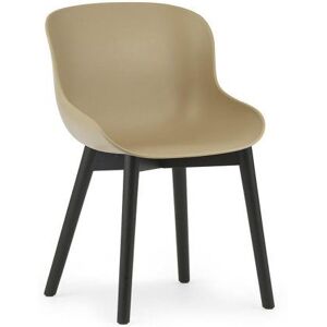 Normann Copenhagen Hyg Spisebordsstol SH: 46 cm - Sand/Sort Eg