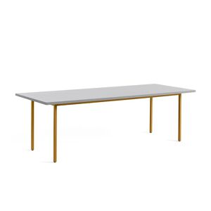 HAY Two Colour Table 240x90 cm - Ochre Powder / Light Grey