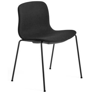 HAY AAC 17 About A Chair SH: 46 cm - Black Powder Coated Steel/Steelcut 190