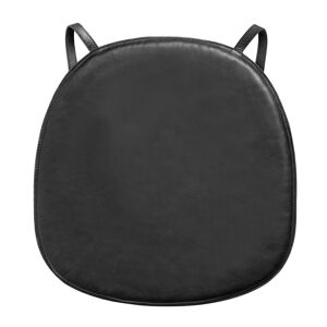 Nordal SKIN Leather Seat Pad 40x39 cm - Black