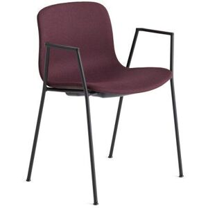 HAY AAC 19 About A Chair SH: 46 cm - Black Powder Coated Steel/Fiord 591