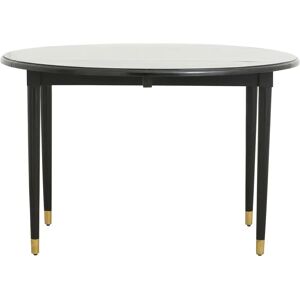 Nordal AHR Round Table Folding Ø:119 cm - Black Wood