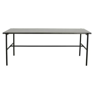 Nordal SESIA Dining Table 200x96 cm - Shiny Black