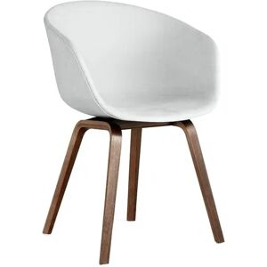 HAY AAC 23 About A Chair SH: 46 cm - Lacquered Walnut Veneer/Linara 311