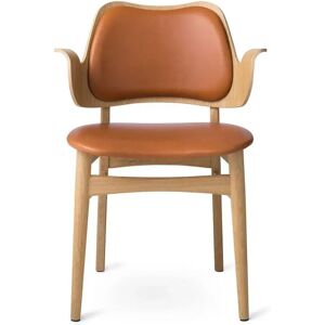 Warm Nordic Gesture Chair SH: 46 cm - Oak/Camel