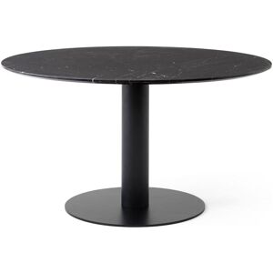 &Tradition In Between SK20 Dining Table Ø: 150 cm - Nero Marquina Marble Marble/Matt Black