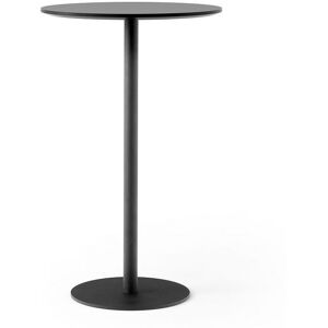 &Tradition In Between SK22 Bar Table Ø: 60 cm - Nero Marquina Marble/Black Base