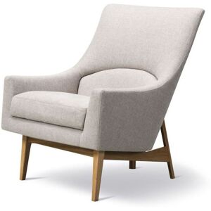 Fredericia 6540 A-Chair af Jens Risom SH: 42 cm - Sunniva 717/Lakeret Eg