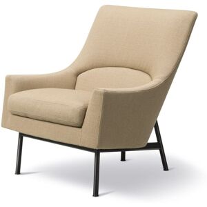 Fredericia 6540 A-Chair af Jens Risom SH: 42 cm - Vidar 333/Sortlakeret Eg