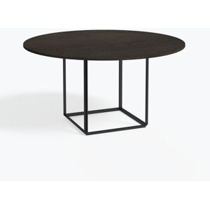 New Works Florence Dining Table Ø: 145 cm - Smoked Oak / Black