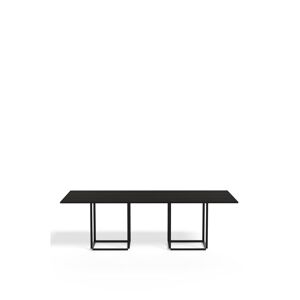New Works Florence Dining Table Rectangular 110x240 cm - Black Stained Ash / Black
