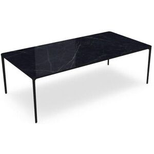 SOVET Slim Rectangular 240x120 cm - Black/Ceramics Polished Marquinia