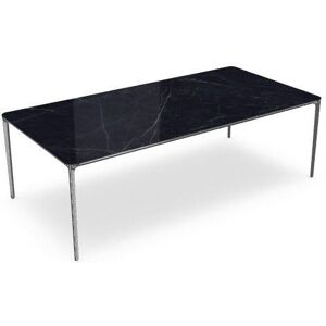 SOVET Slim Rectangular 240x120 cm - Chrome/Ceramics Polished Marquinia