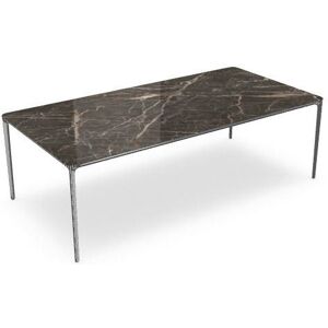 SOVET Slim Rectangular 240x120 cm - Chrome/Ceramics Ombra di Caravaggio