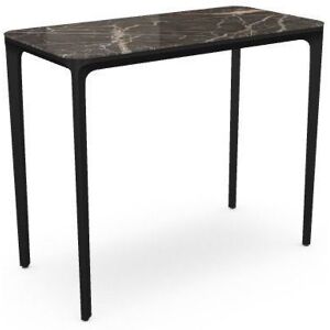 SOVET Slim 4 Legs Console L: 90 cm - Black/Ceramics Ombra di Caravaggio