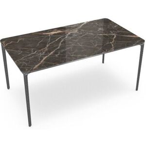 SOVET Slim Rectangular 160x90 cm - Chrome/Ceramics Ombra di Caravaggio