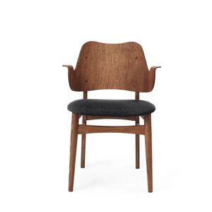 Warm Nordic Gesture Chair SH: 46 cm - Teak/Anthracite