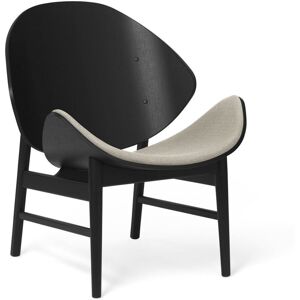 Warm Nordic The Orange Lounge Chair SH: 38 cm - Black/Grey