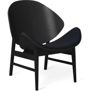 Warm Nordic The Orange Lounge Chair SH: 38 cm - Black/Midnight Blue