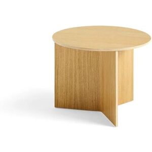 HAY Slit Table Wood Round Ø: 45 cm - Oak