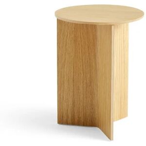 HAY Slit Table Wood High H: 47 cm - Oak