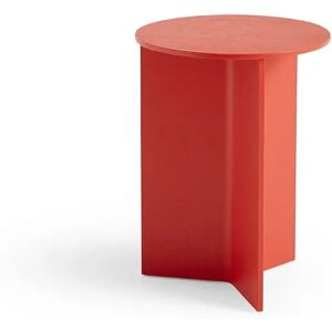 HAY Slit Table Wood High H: 47 cm - Candy Red