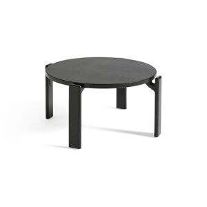HAY Rey Coffee Table Ø: 66,5 cm - Deep Black