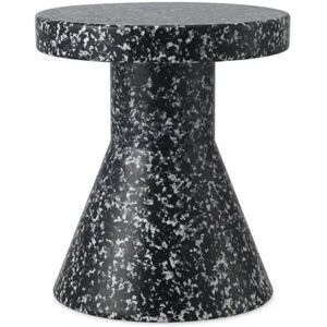 Normann Copenhagen Bit Stool Cone H: 42 cm - Black/White