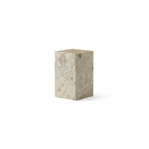 Audo Copenhagen Plinth Tall H: 51 cm - Sand Kunis Breccia