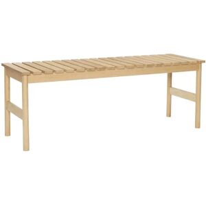 Hübsch Row Bænk L2122 122x45 FSC Egetræ - Natur