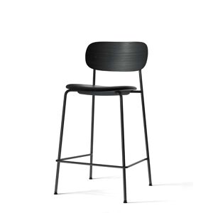 Audo Copenhagen Co Counter Chair Veneer Seat Upholstered SH: 68,5 cm - Black Oak/Dakar 0842