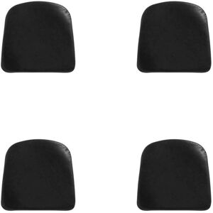 HAY J42 Seat Cushion Sæt af 4 stk. - Sense Black Leather