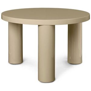 Ferm Living Post Coffee Table Small Ø: 65 cm - Cashmere