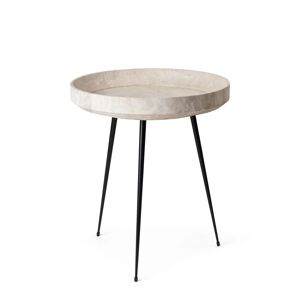 Mater Bowl Table Medium H: 52 cm - Wood Waste Grey