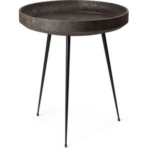 Mater Bowl Table Medium H: 52 cm - Coffee Waste Black