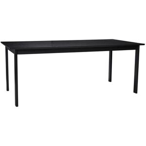 Hübsch Dapper Dining Table Square L: 195 cm - Black