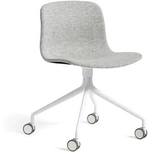 HAY AAC 15 About A Chair SH: 46cm - White Powder Coated Aluminium/Hallingdal 116