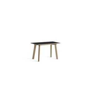 HAY CPH Deux 215 Bench 75x35x45 cm - Lacquered Solid Oak/Ink Black Laminate