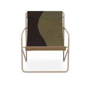 Ferm Living Desert Lounge Chair SH: 20 cm - Cashmere/Dune