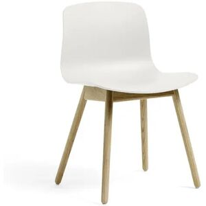 HAY AAC ECO 12 About A Chair SH: 46 cm - Lacquered Solid Oak/ECO White