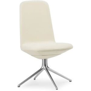 Normann Copenhagen Off Chair Lav H: 100,8 cm - Aluminium/Hallingdal 0100